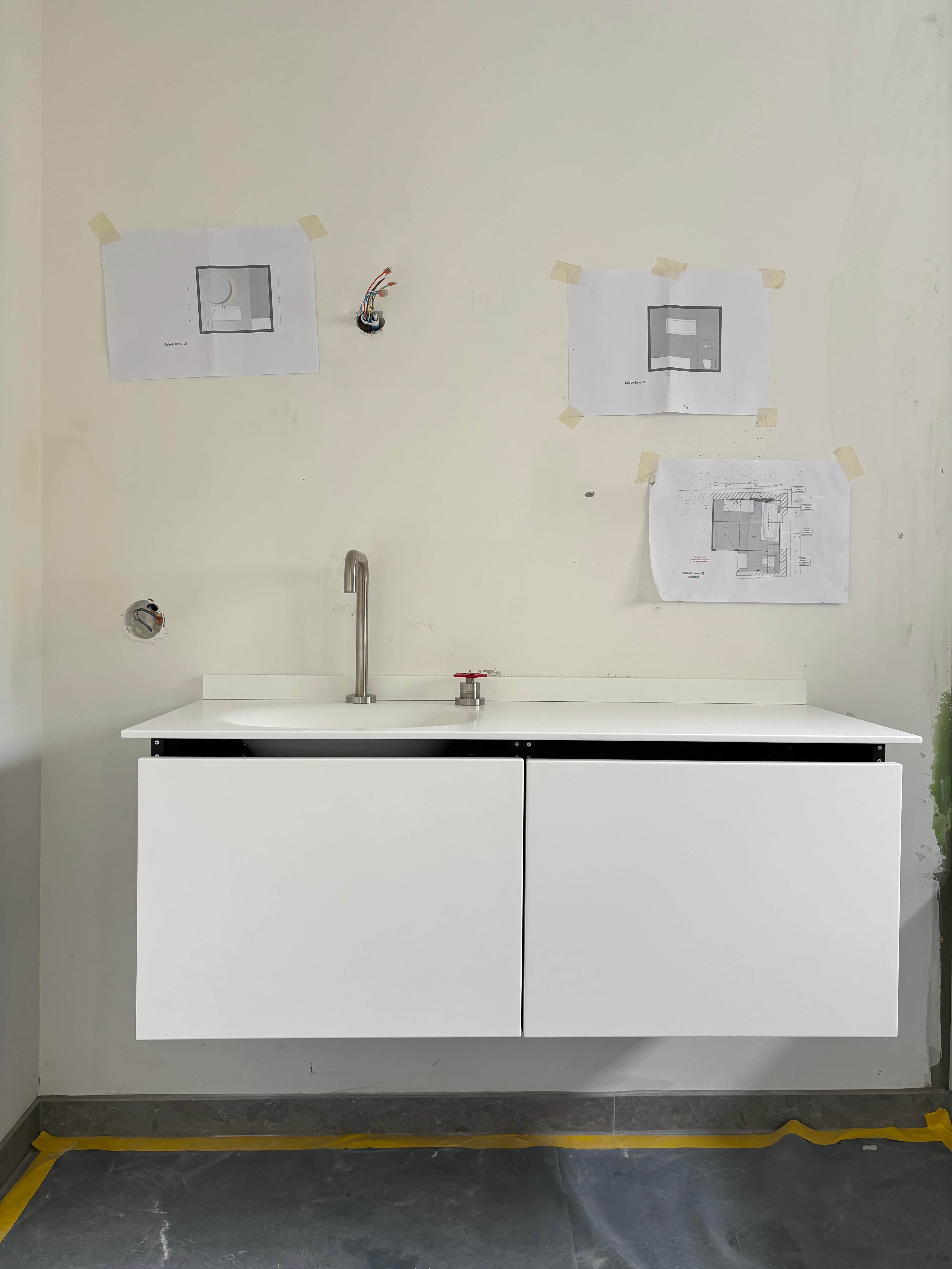 Rénovation complète de salle de bains