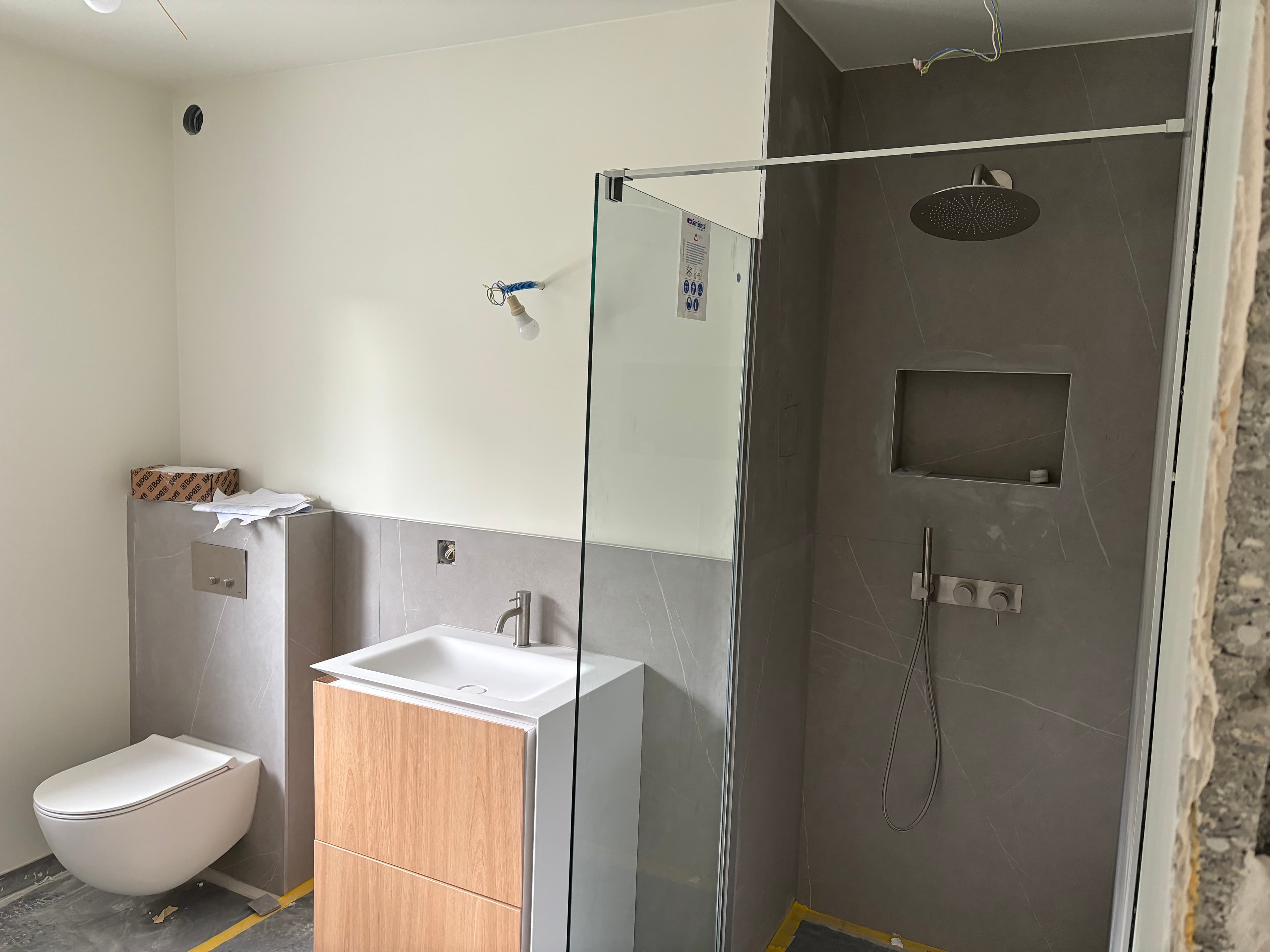 Rénovation complète de salle de bains