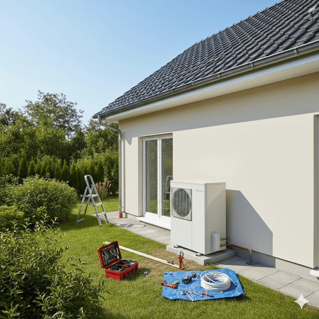 Installation de chauffage centrale